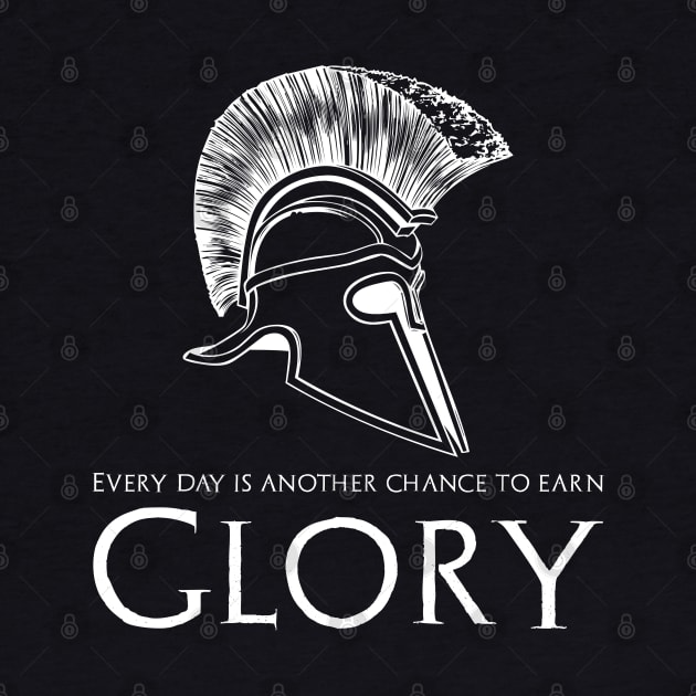 Ancient Greek Glory - Inspirational & Motivational Quote by Styr Designs